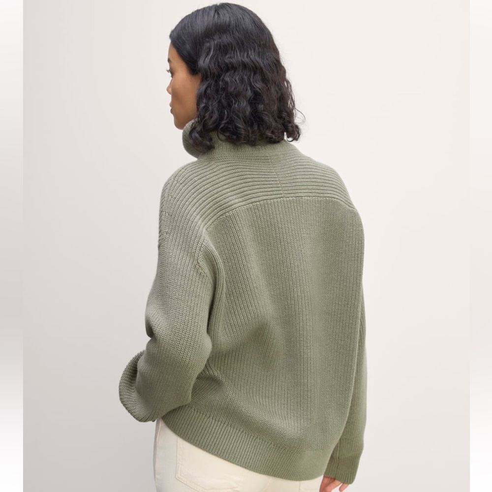 Everlane Half-Zip in Everyday Cotton - Size M - Picture 5 of 11